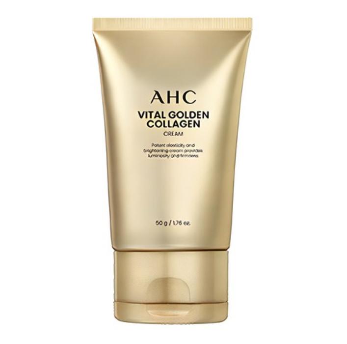 AHC Vital Golden Collagen Cream 50г | Антивозрастной укрепляющий увлажняющий крем с коллагеном и золотом 50g
AHC Vital Golden Collagen Cream 50г | Антивозрастной укрепляющий увлажняющий крем с коллагеном и золотом 50g