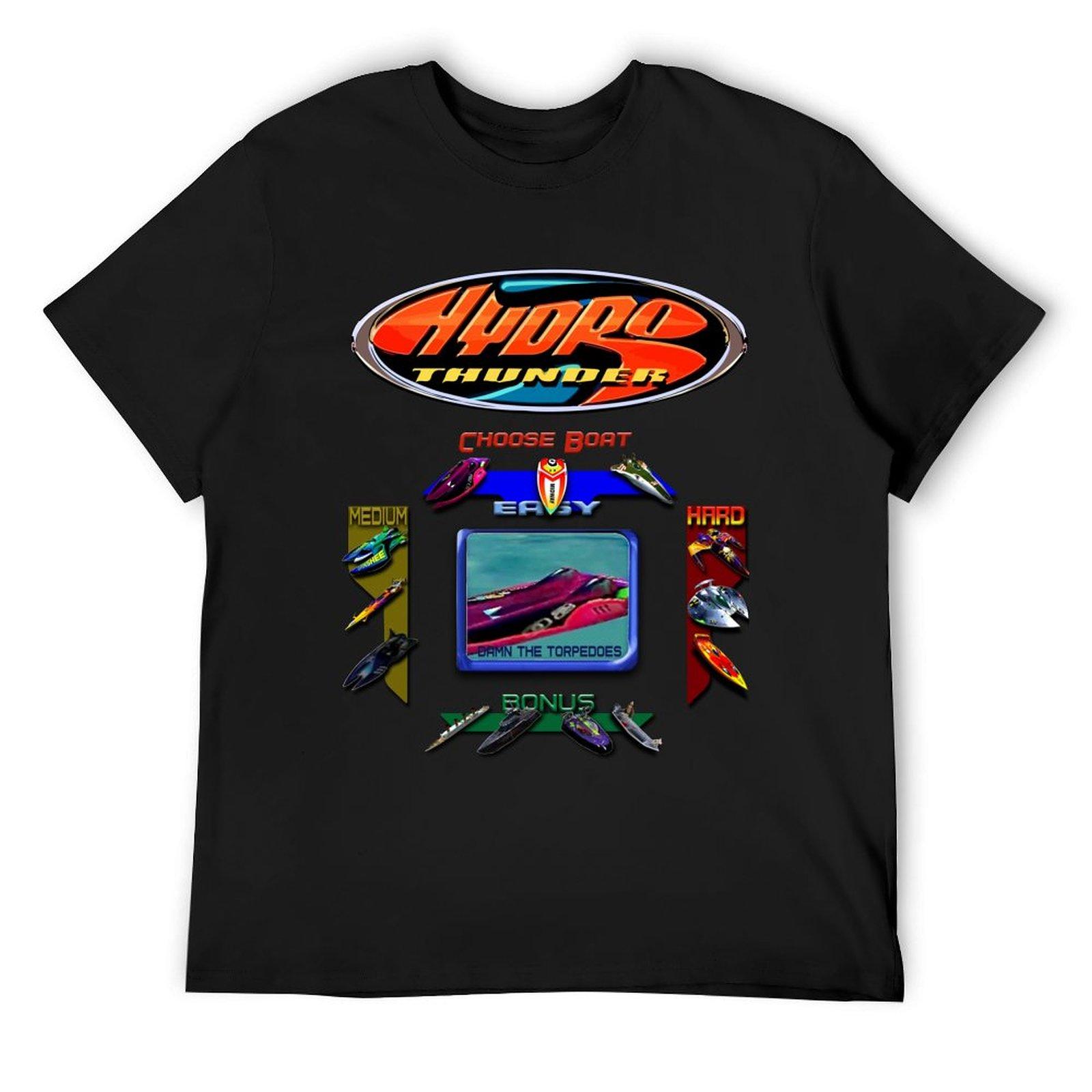 Hydro Thunder T-Shirt aesthetic clothes blanks shirts graphic tees plus size tops mens big and tall t shirts 4XL
Hydro Thunder T-Shirt aesthetic clothes blanks shirts graphic tees plus size tops mens big and tall t shirts 4XL