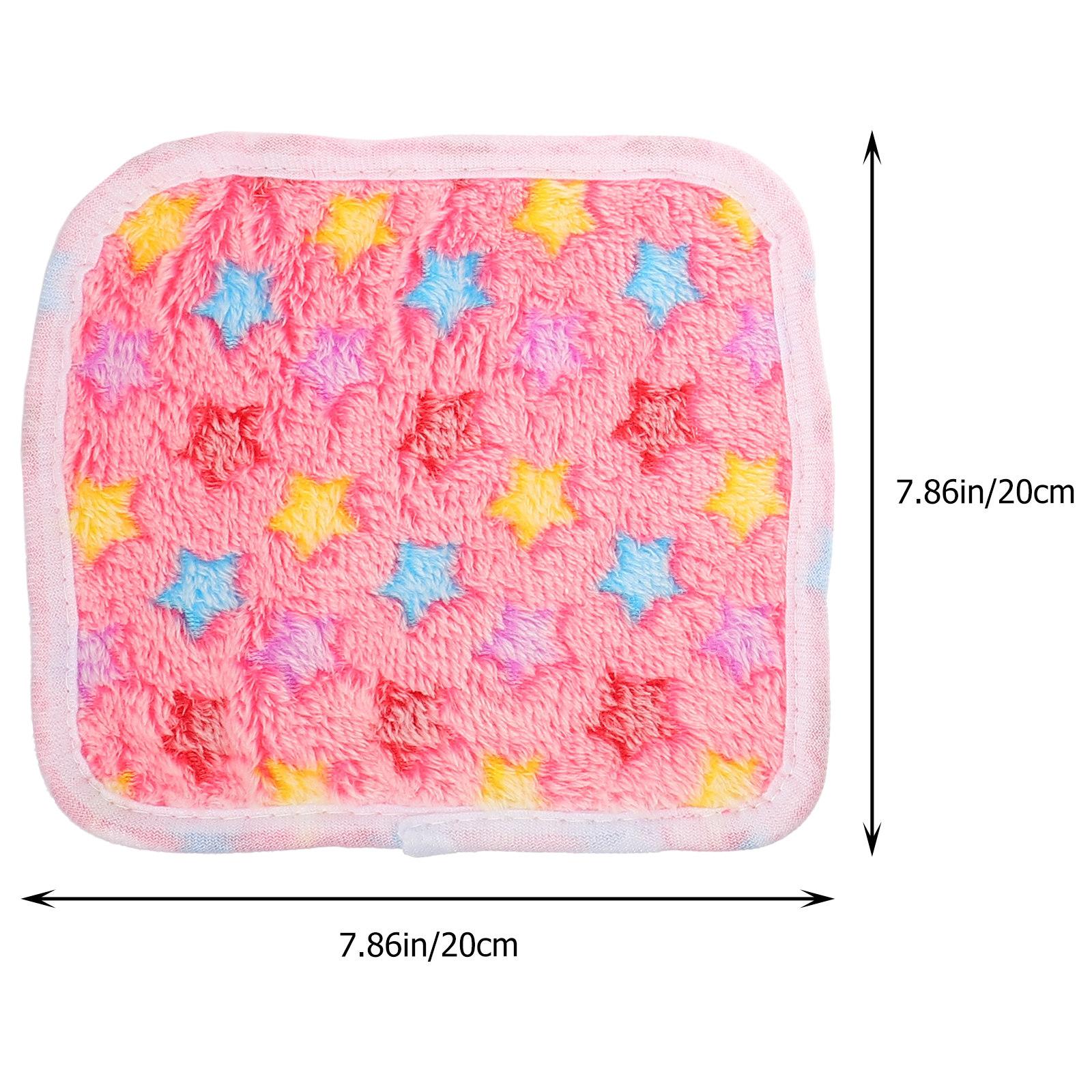 6Pcs High Quality Coral Fleece Pet Bed Mat for Hamster Guinea Pig Ferret Squirrel Hedgehog Daily Use Warm Comfortable Cage Liner 20X20cm
6Pcs High Quality Coral Fleece Pet Bed Mat for Hamster Guinea Pig Ferret Squirrel Hedgehog Daily Use Warm Comfortable Cage Liner 20X20cm