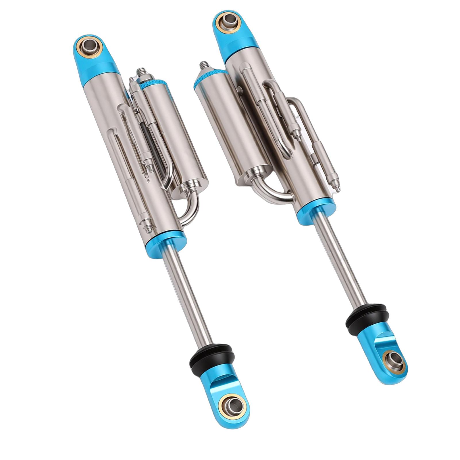 2pcs RC Car Shocks Fit for Axial 90046 1 10 RC Crawler Negative Pressure Piggyback Shock Absorber with Internal Spring синій
2pcs RC Car Shocks Fit for Axial 90046 1 10 RC Crawler Negative Pressure Piggyback Shock Absorber with Internal Spring синій