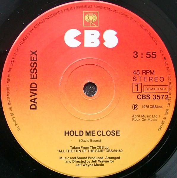 7inch Record DAVID ESSEX Hold Me Close CBS3572 CBS 1975 Europe Rock Used
7inch Record DAVID ESSEX Hold Me Close CBS3572 CBS 1975 Europe Rock Used