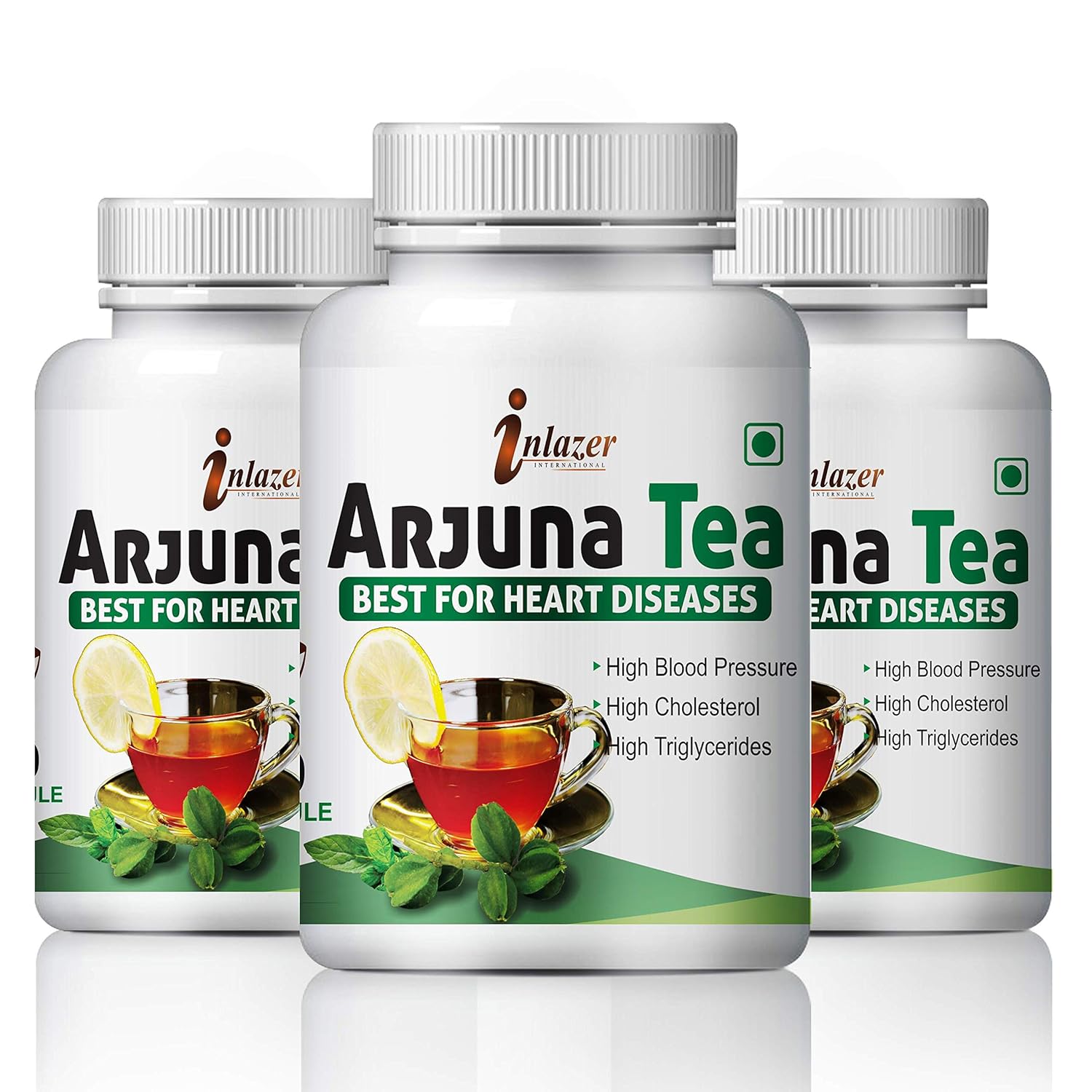 Inlazer Arjuna Tea Herbal Suppliment, Herbal Suppliment | 60 Capsules 100gm 2lbs Each Pack Of 3
Inlazer Arjuna Tea Herbal Suppliment, Herbal Suppliment | 60 Capsules 100gm 2lbs Each Pack Of 3