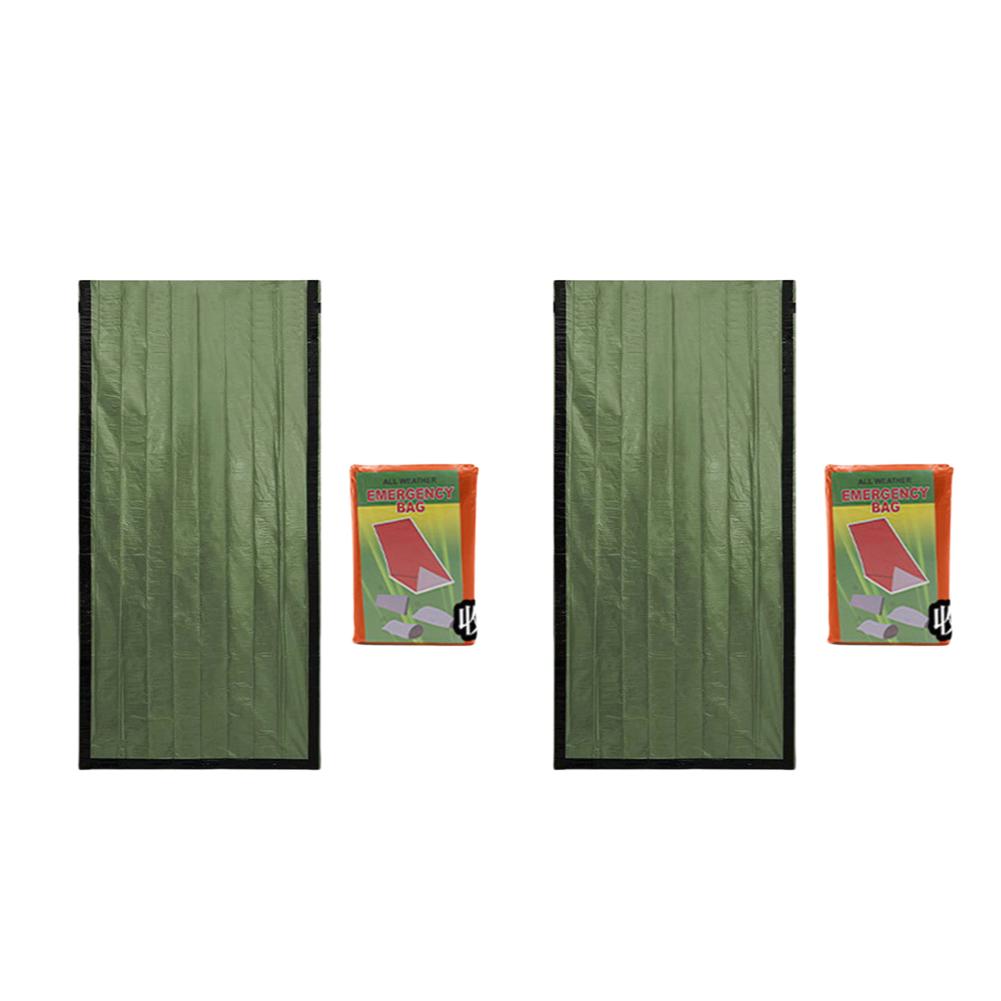 2-6 шт. Портативный водонепроницаемый аварийный спальный мешок для выживания, снаряжение для пеших походов и кемпинга, термобивачный мешок, аптечка первой помощи для спасения
2-6 шт. Портативный водонепроницаемый аварийный спальный мешок для выживания, снаряжение для пеших походов и кемпинга, термобивачный мешок, аптечка первой помощи для спасения