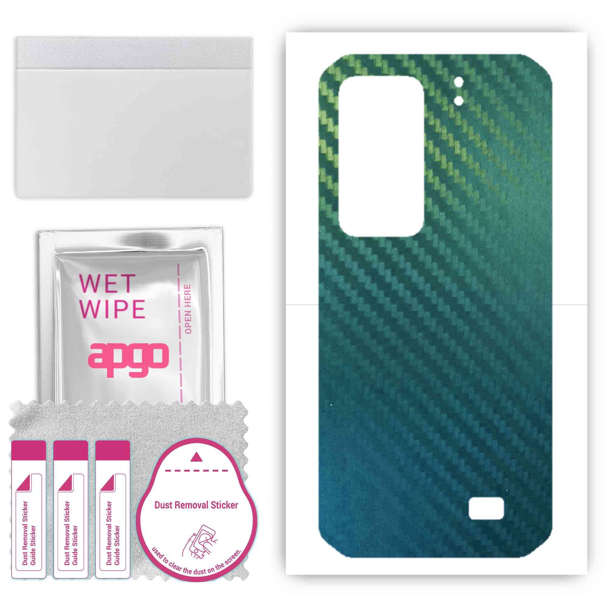Apgo Protective Skin Sticker for the back compatible with Ulefone Armor 11T, Wrap Film, Foil, Vinyl - Pattern Carbon Chameleon CAKA1
Apgo Protective Skin Sticker for the back compatible with Ulefone Armor 11T, Wrap Film, Foil, Vinyl - Pattern Carbon Chameleon CAKA1