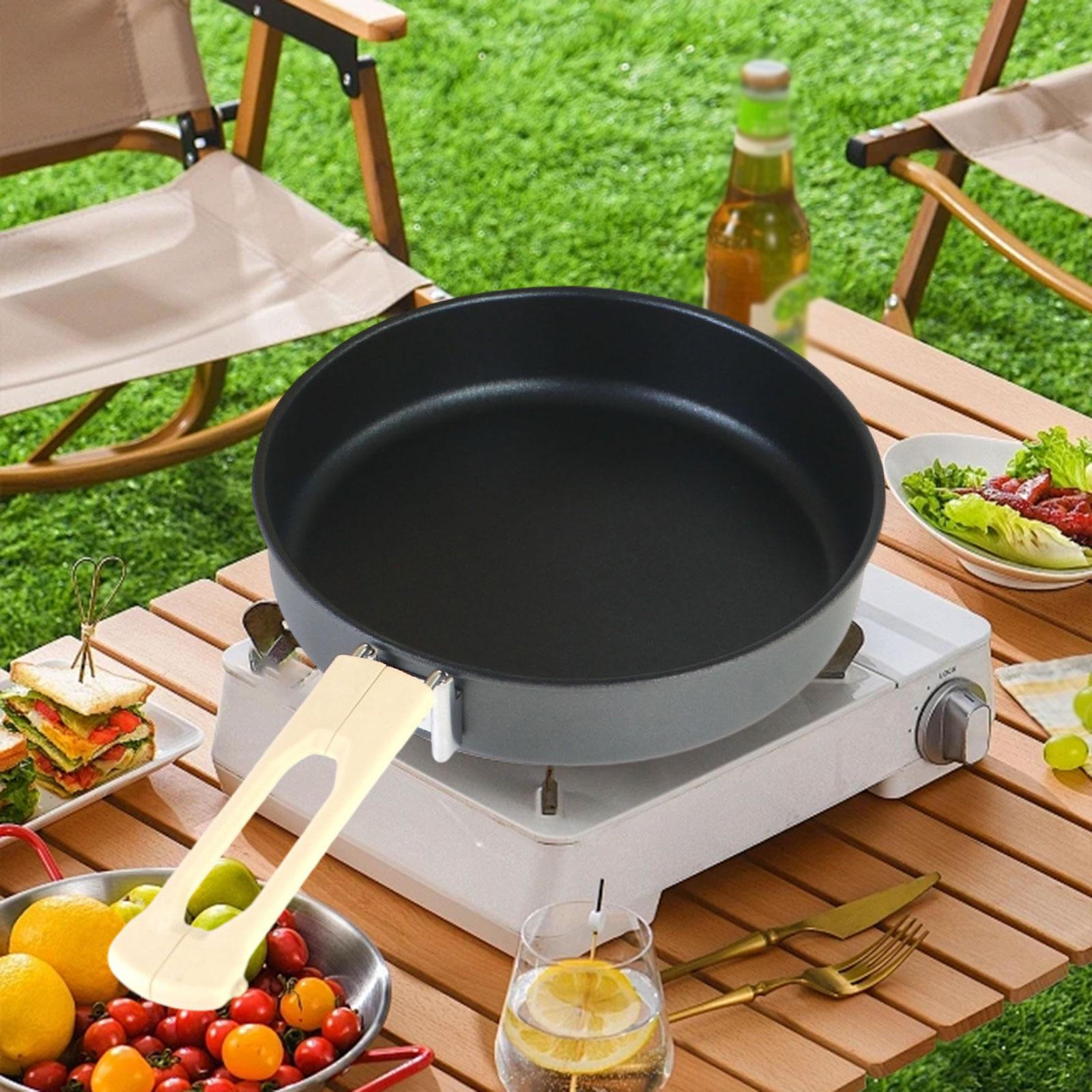 Backpacking Frying Pan featuring a Compact Design and Nonstick Surface L Aluminum Alloy
Backpacking Frying Pan featuring a Compact Design and Nonstick Surface L Aluminum Alloy