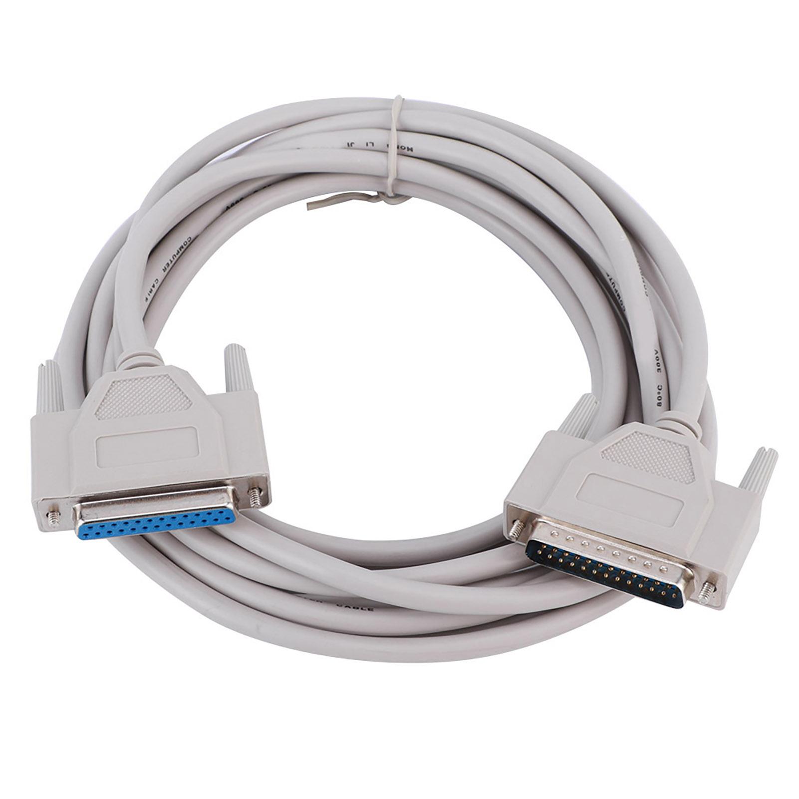 5m16.4ft Parallel Extension Cable 25 Pin DB9 Male to Female for Mach3 Engraving Machine
5m16.4ft Parallel Extension Cable 25 Pin DB9 Male to Female for Mach3 Engraving Machine