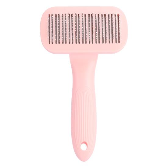 Dog Grooming Brush Self Cleaning Pet Shedding Grooming Hair Slicker Massage Brush for Cats Dogs Rabbits розовый
Dog Grooming Brush Self Cleaning Pet Shedding Grooming Hair Slicker Massage Brush for Cats Dogs Rabbits розовый