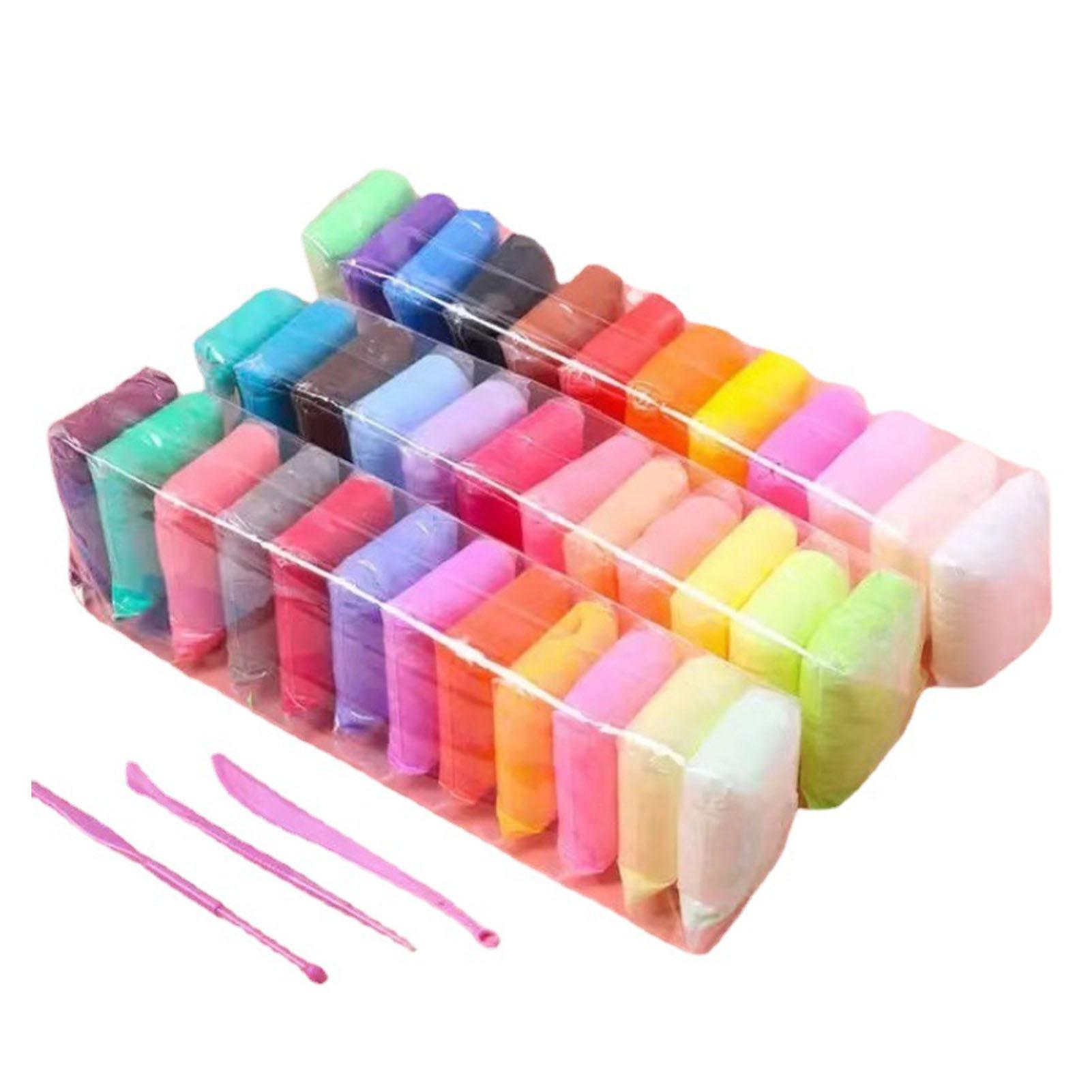 DIY Clay 36 ярких цветов, легкий, гибкий, мягкий, легко сохнущий, набор для моделирования, детский подарок
DIY Clay 36 ярких цветов, легкий, гибкий, мягкий, легко сохнущий, набор для моделирования, детский подарок