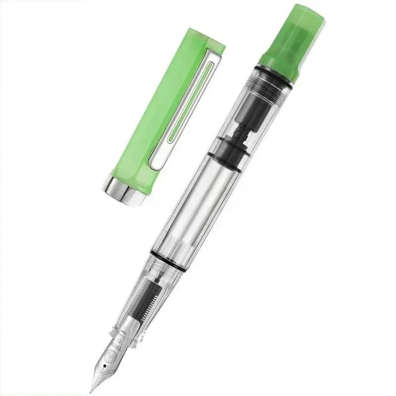 Нова поршнева ручка TWSBI ECO з прозорої смоли, тримач для ручки, велика ємність для чорнила, для студентів, ділові витратні матеріали, подарунок M(0.7mm)
Нова поршнева ручка TWSBI ECO з прозорої смоли, тримач для ручки, велика ємність для чорнила, для студентів, ділові витратні матеріали, подарунок M(0.7mm)