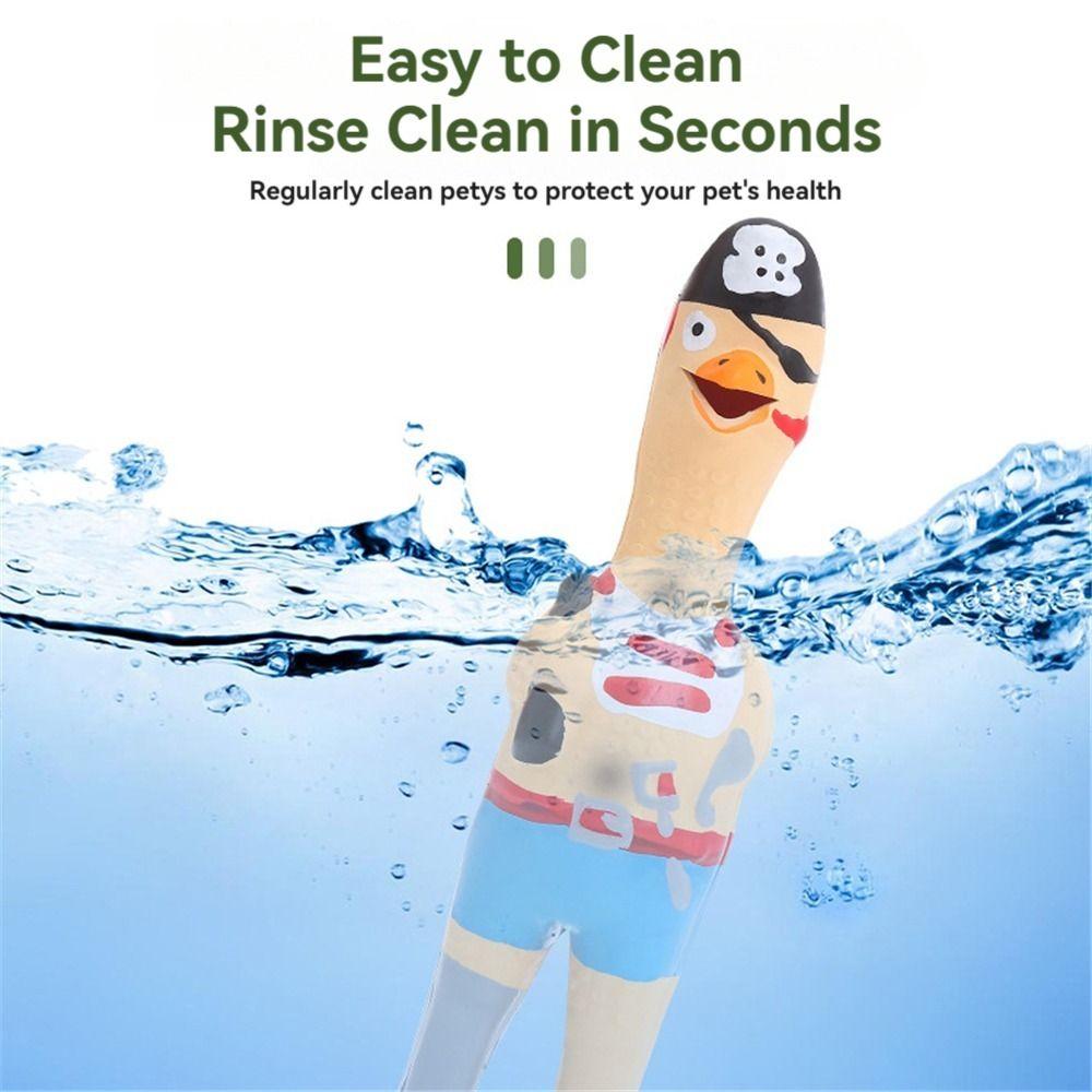 Screaming Dog Latex Squeaky Toy Durable Interactive Dog Toy for Small Medium Dogs Chef Chicken
Screaming Dog Latex Squeaky Toy Durable Interactive Dog Toy for Small Medium Dogs Chef Chicken