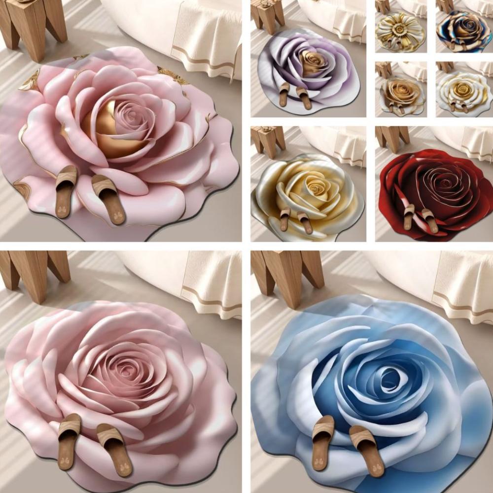 Non-slip Flower Carpet Soft Bathroom Floor Mat Durable Peony Floor Mat For Living Room J
Non-slip Flower Carpet Soft Bathroom Floor Mat Durable Peony Floor Mat For Living Room J