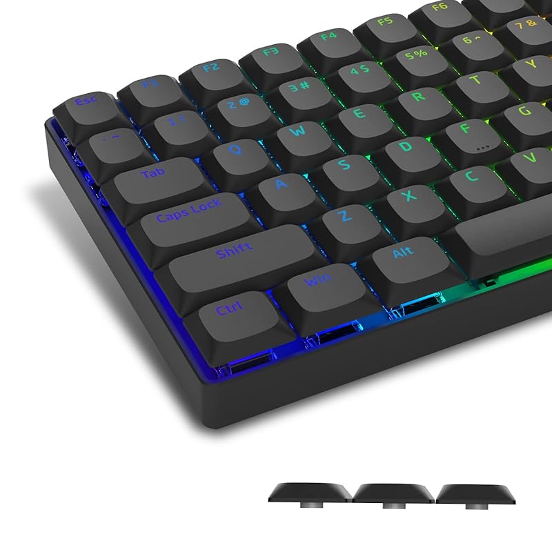 Womier 118 keys keycap PBT keycaps custom keycaps low profile 100%, 75%, 65%, 60% keyboard support universal type keycap set (black)
Womier 118 keys keycap PBT keycaps custom keycaps low profile 100%, 75%, 65%, 60% keyboard support universal type keycap set (black)