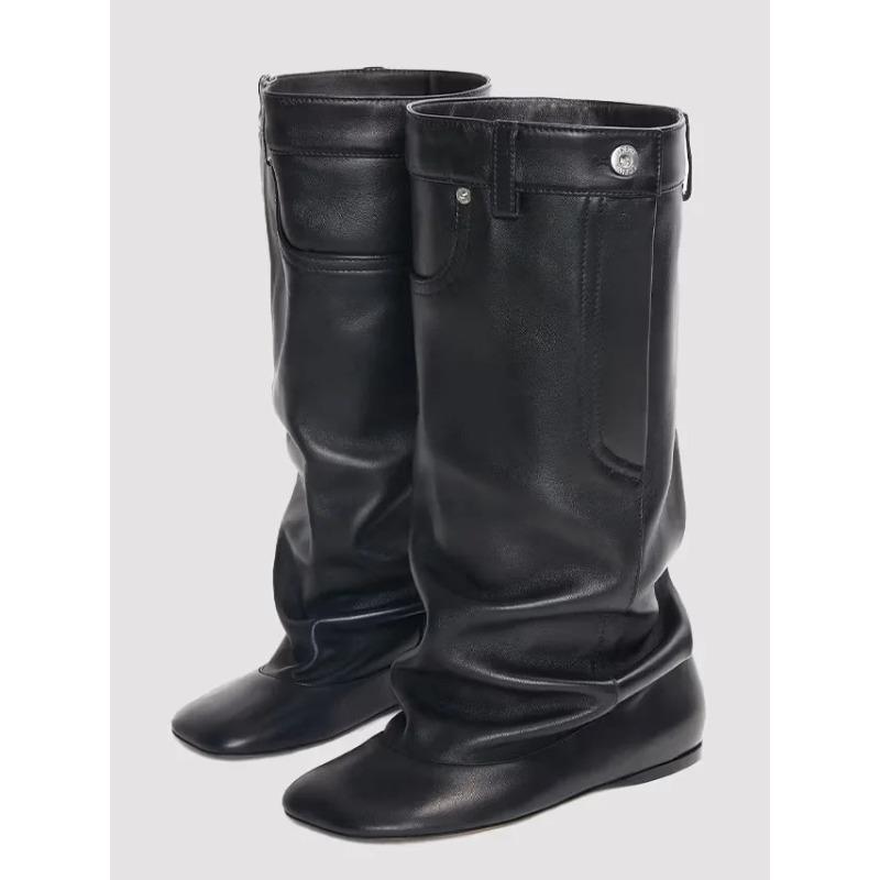 Pleated Shoes, Slimming Boots, New Trouser Boots, Sleeve Fashion Boots 40 чорний
Pleated Shoes, Slimming Boots, New Trouser Boots, Sleeve Fashion Boots 40 чорний