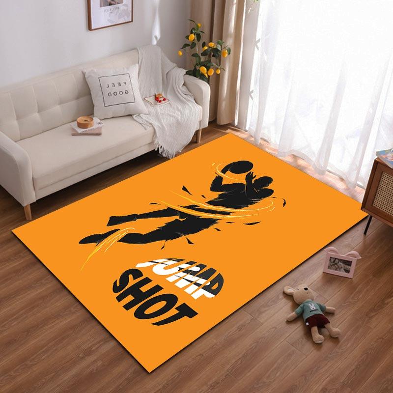 Basketball Style Carpet with Jump Shot Text in Bold Design Suitable for use as an anti-slip for living room bedroom sofas 40x60cm( 15x23in )
Basketball Style Carpet with Jump Shot Text in Bold Design Suitable for use as an anti-slip for living room bedroom sofas 40x60cm( 15x23in )