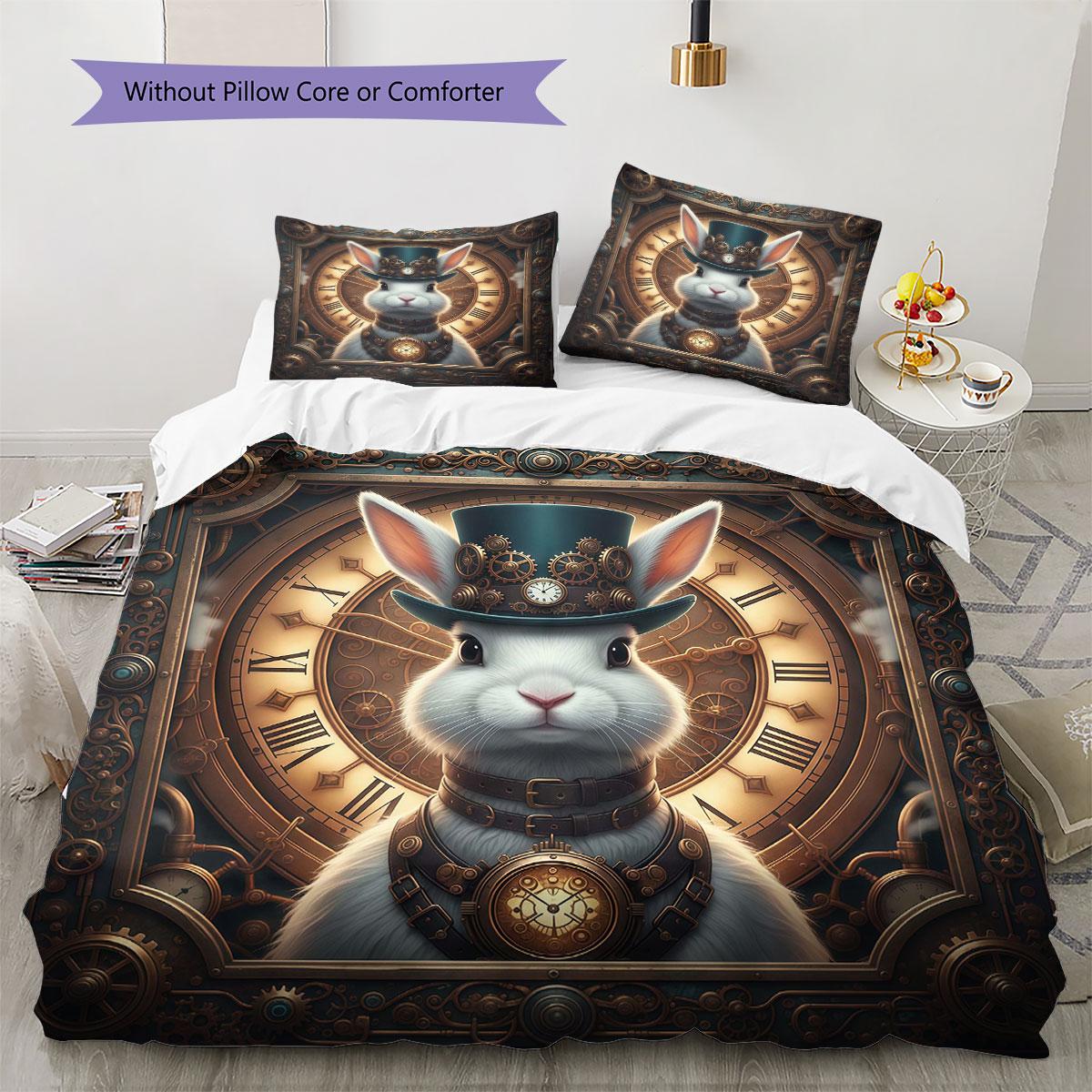 Steampunk animal Pattern Bedding Quilt Set Quilt Cover Pillowcase Home Decoration Birthday Gift (1 * duvet cover + 2 * pillowcase, without core) 135x200cm
Steampunk animal Pattern Bedding Quilt Set Quilt Cover Pillowcase Home Decoration Birthday Gift (1 * duvet cover + 2 * pillowcase, without core) 135x200cm