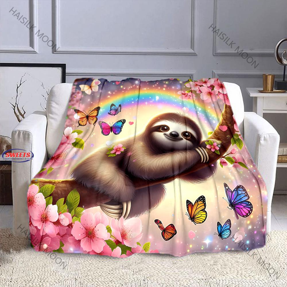 3D Cute Sloth Blankets for Couch & Bed, Luxury Plush Cozy Fuzzy Blanket, Super Soft Warm Lightweight Blanket for Travel Camping 75x90cm(30x35in)
3D Cute Sloth Blankets for Couch & Bed, Luxury Plush Cozy Fuzzy Blanket, Super Soft Warm Lightweight Blanket for Travel Camping 75x90cm(30x35in)