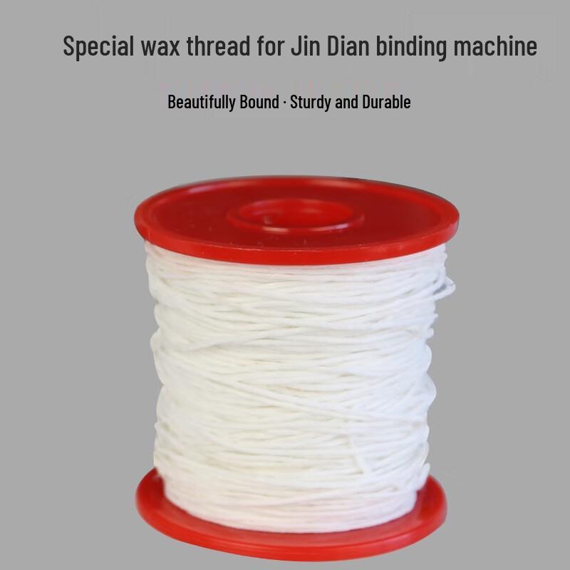 Golden 3-Hole Binding Machine Cotton Waxed Thread
Golden 3-Hole Binding Machine Cotton Waxed Thread