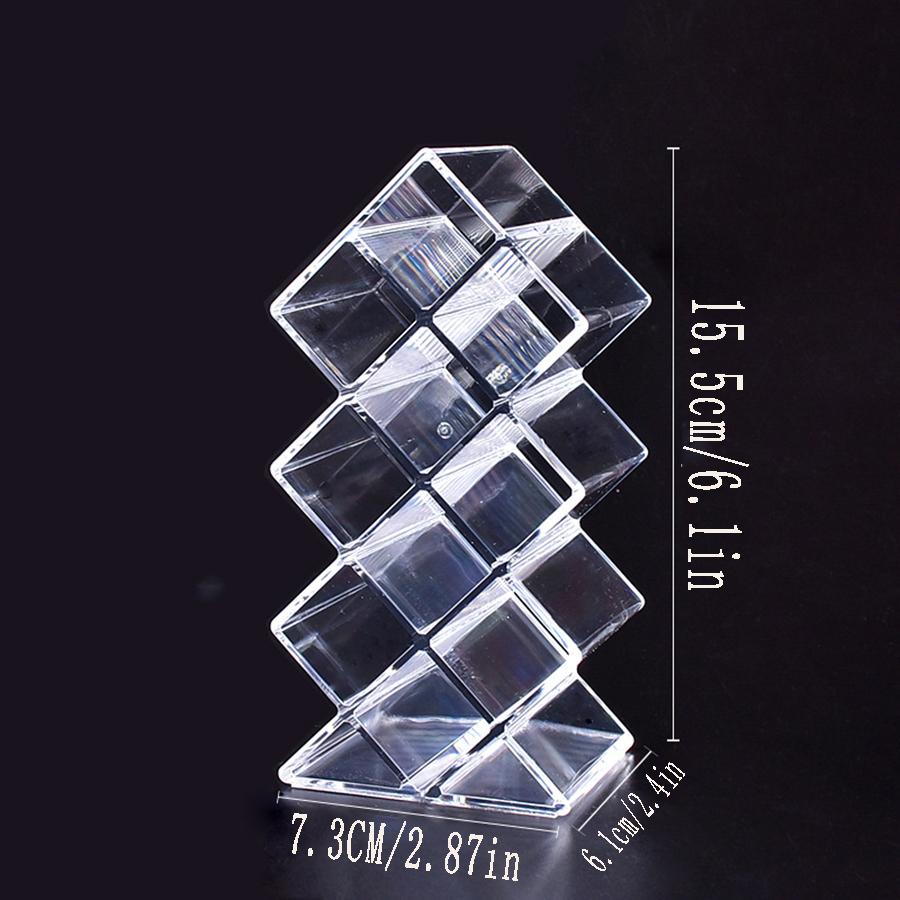 1/2 шт. Органайзер для помады Прозрачный акриловый настольный органайзер Многосекционный держатель для блеска для губ и помады Хранение косметики
1/2 шт. Органайзер для помады Прозрачный акриловый настольный органайзер Многосекционный держатель для блеска для губ и помады Хранение косметики