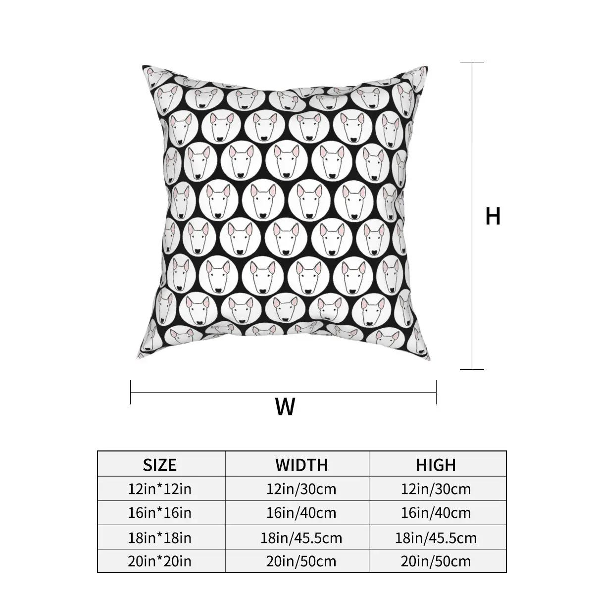 Bull Terrier Dog Bubble Throw Pillow Cover Polyester Cushions for Sofa Funny Pillowcover Home Decor 12x12Inch
Bull Terrier Dog Bubble Throw Pillow Cover Polyester Cushions for Sofa Funny Pillowcover Home Decor 12x12Inch