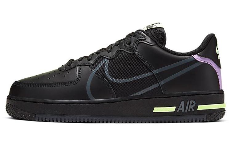 Nike Air Force 1 React Black Violet Star Barely Volt CD4366-001 44.5
Nike Air Force 1 React Black Violet Star Barely Volt CD4366-001 44.5