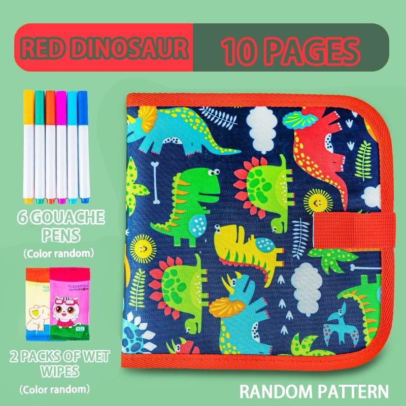 Erasable Doodle Book for KidsToddlers Toys Reusable Drawing Pads with 12 Watercolor Pens Preschool Toy Trip Writing Painting Set
Erasable Doodle Book for KidsToddlers Toys Reusable Drawing Pads with 12 Watercolor Pens Preschool Toy Trip Writing Painting Set