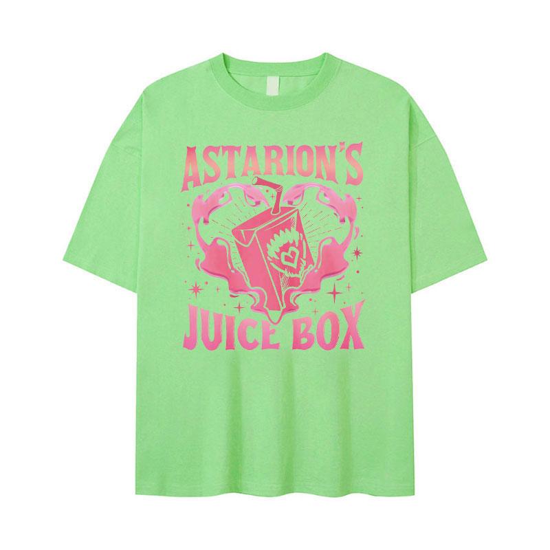 Funny Astarion Juice Box Graphic T Shirt Men Women Retro Fashion Aesthetic T-shirts Summer Casual 100% Cotton Oversized T-shirt 3XL
Funny Astarion Juice Box Graphic T Shirt Men Women Retro Fashion Aesthetic T-shirts Summer Casual 100% Cotton Oversized T-shirt 3XL