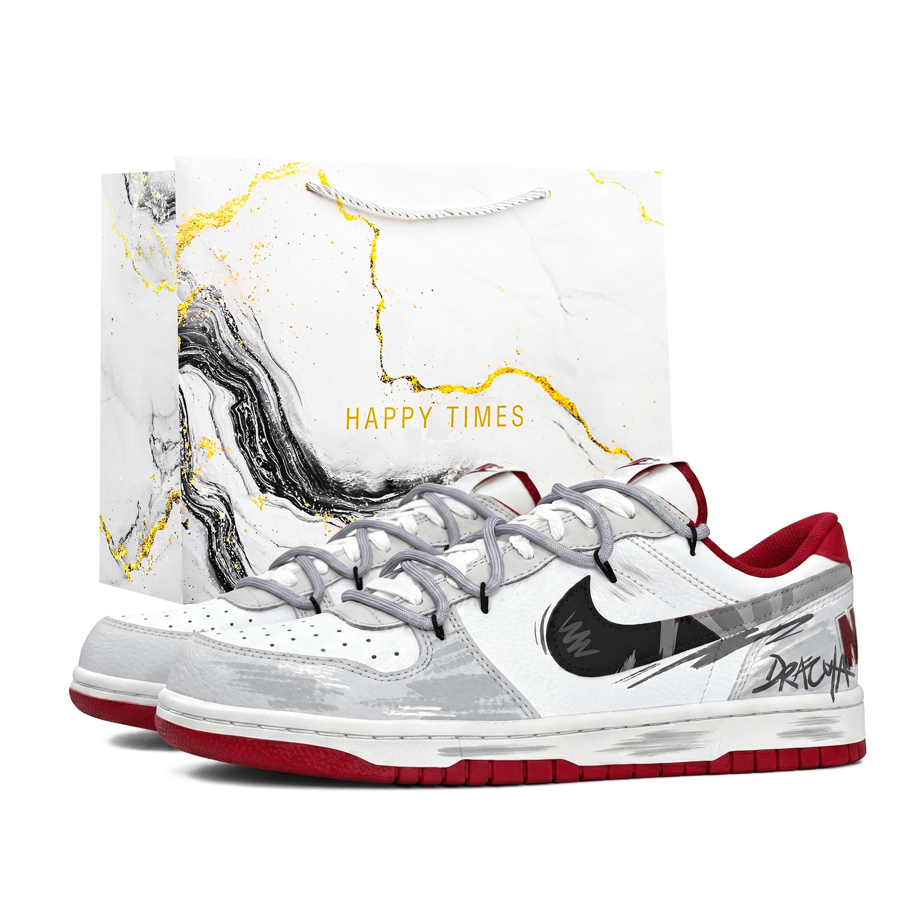 Nike Big Slip Resistant Abrasion Resistant Low top Skateboard Shoes Men s Light Gray 355152-150(Team2316-LK) 44
Nike Big Slip Resistant Abrasion Resistant Low top Skateboard Shoes Men s Light Gray 355152-150(Team2316-LK) 44