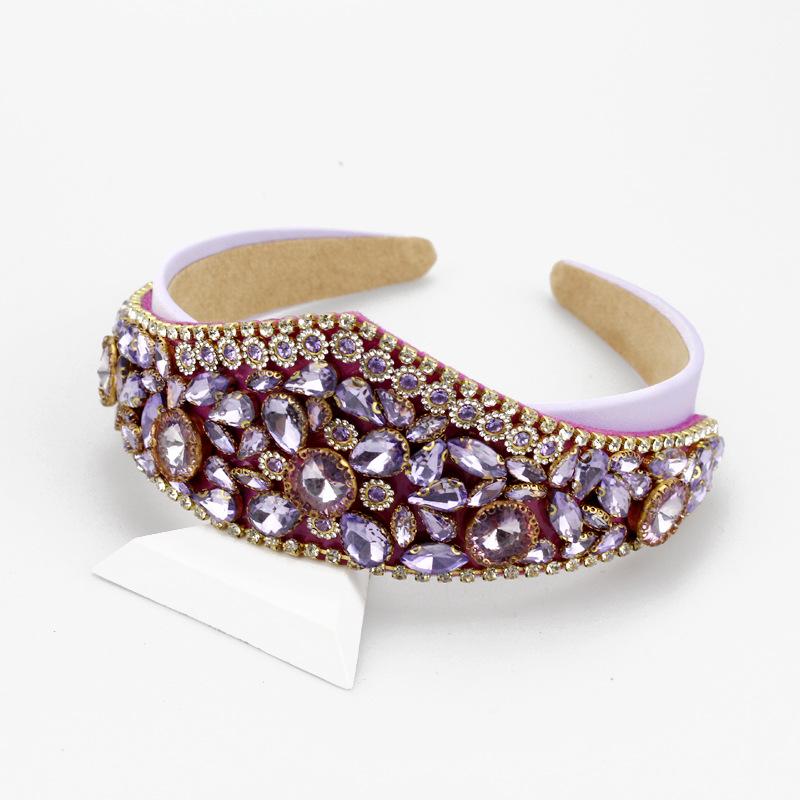 2026 Hair Accessories Red Crystal Headband European and American Baroque Retro Super Flash Diamond Crown Headband фіолетовий
2026 Hair Accessories Red Crystal Headband European and American Baroque Retro Super Flash Diamond Crown Headband фіолетовий