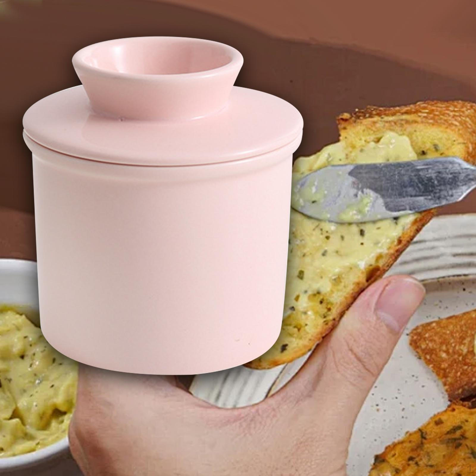 Керамическая банка для масла с крышкой и сырной тарелкой для свежего хлеба и тостов
Керамическая банка для масла с крышкой и сырной тарелкой для свежего хлеба и тостов