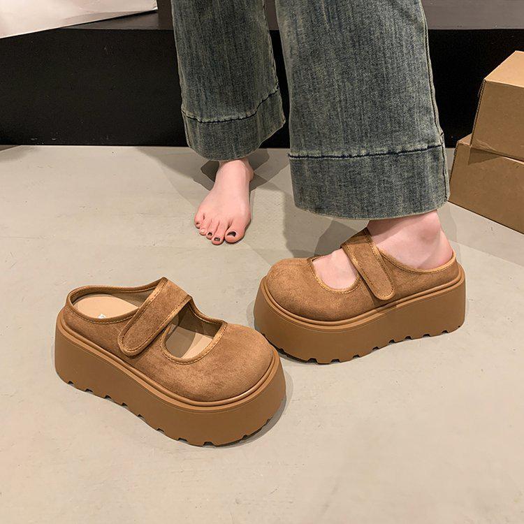 Винтажные шлепанцы на липучке на толстой подошве, увеличивающие рост, для улицы - издание Весна 2025 37 коричневый
Винтажные шлепанцы на липучке на толстой подошве, увеличивающие рост, для улицы - издание Весна 2025 37 коричневый