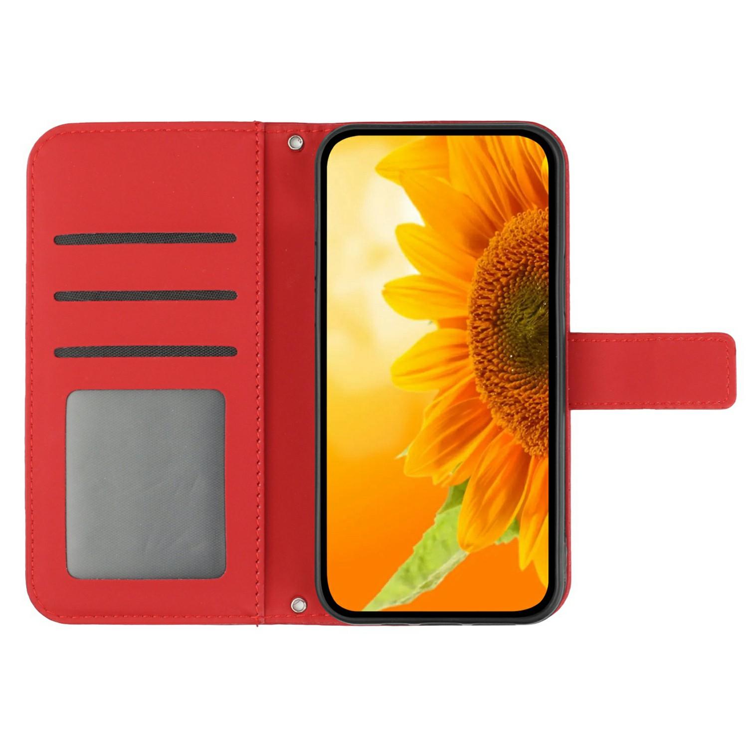 For Samsung Galaxy A06 5G Case Sunflower Imprint PU Leather Phone Cover with Long Strap Dark Blue
For Samsung Galaxy A06 5G Case Sunflower Imprint PU Leather Phone Cover with Long Strap Dark Blue