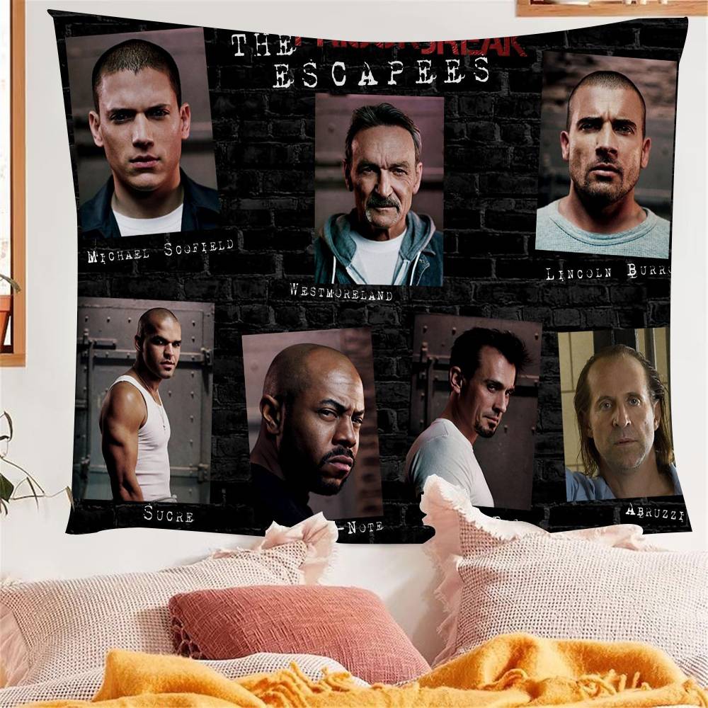 HighDefinition Prison Break Classic TV Series Colorful Tapestry Wall Hanging Bohemian Wall Tapestrie Mandala Wall Hanging Sheets 74x94cm(29x37in)
HighDefinition Prison Break Classic TV Series Colorful Tapestry Wall Hanging Bohemian Wall Tapestrie Mandala Wall Hanging Sheets 74x94cm(29x37in)