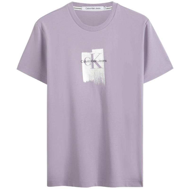 Calvin Klein Футболка с круглым вырезом и коротким рукавом с принтом фольги и буквами, мужские топы, светло-фиолетовый цвет J324214PC1 S
Calvin Klein Футболка с круглым вырезом и коротким рукавом с принтом фольги и буквами, мужские топы, светло-фиолетовый цвет J324214PC1 S