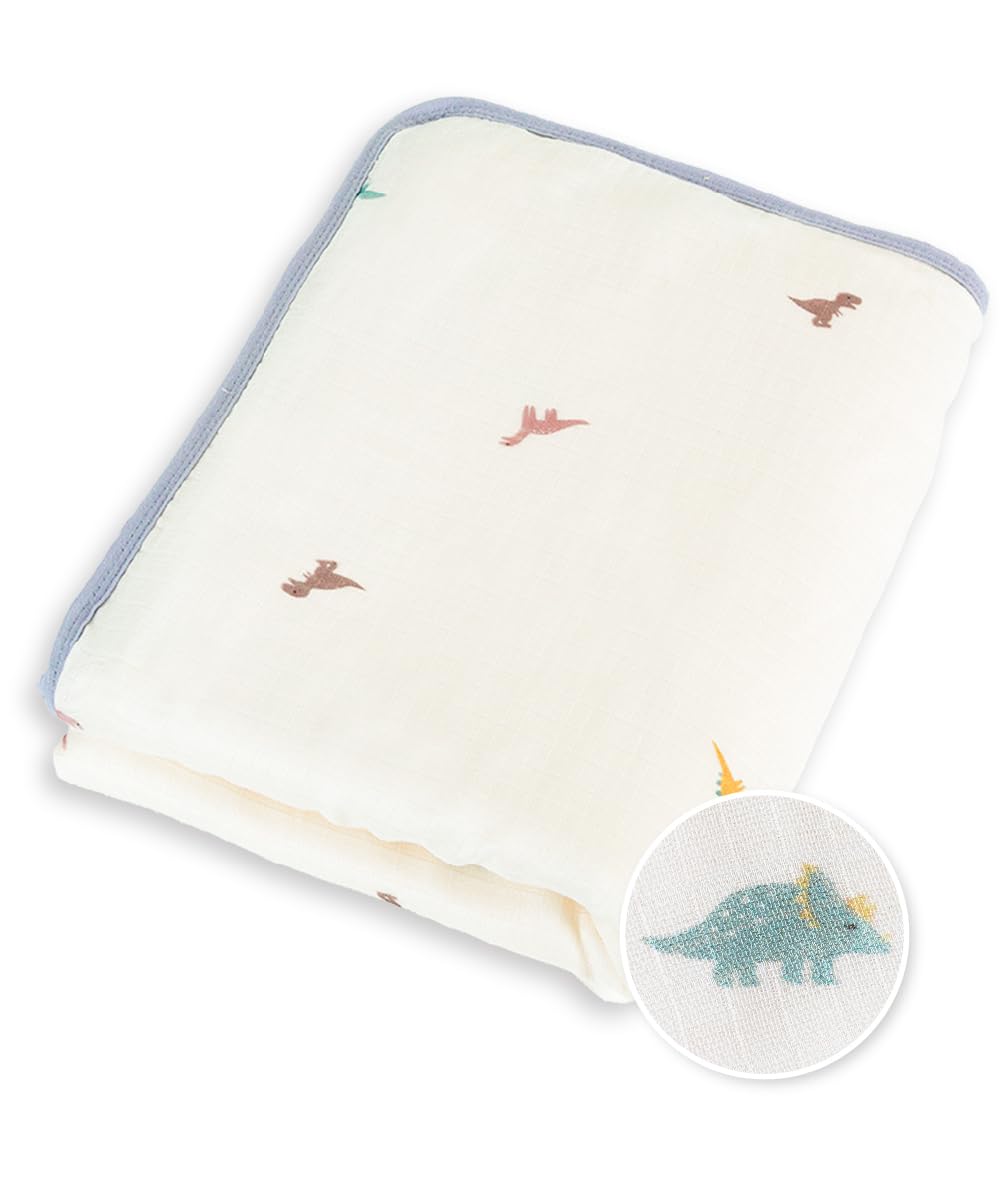 Evil Bamboo Smooth Gauze Blanket Baby Antibacterial Nap Nursery Quadruple Gauge Spring Summer 70 x 100 (Кератта) (с. Динозавр, Детёныш см)
Evil Bamboo Smooth Gauze Blanket Baby Antibacterial Nap Nursery Quadruple Gauge Spring Summer 70 x 100 (Кератта) (с. Динозавр, Детёныш см)