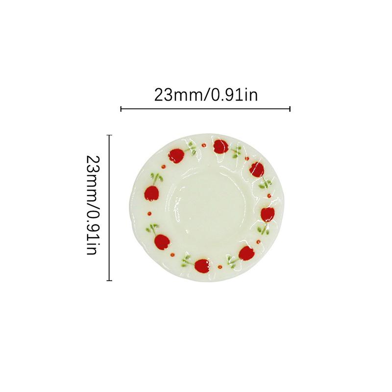 5 шт. Милая миниатюрная кукольная кухонная тарелка для цветов для кукольных аксессуаров для детской игрушки
5 шт. Милая миниатюрная кукольная кухонная тарелка для цветов для кукольных аксессуаров для детской игрушки