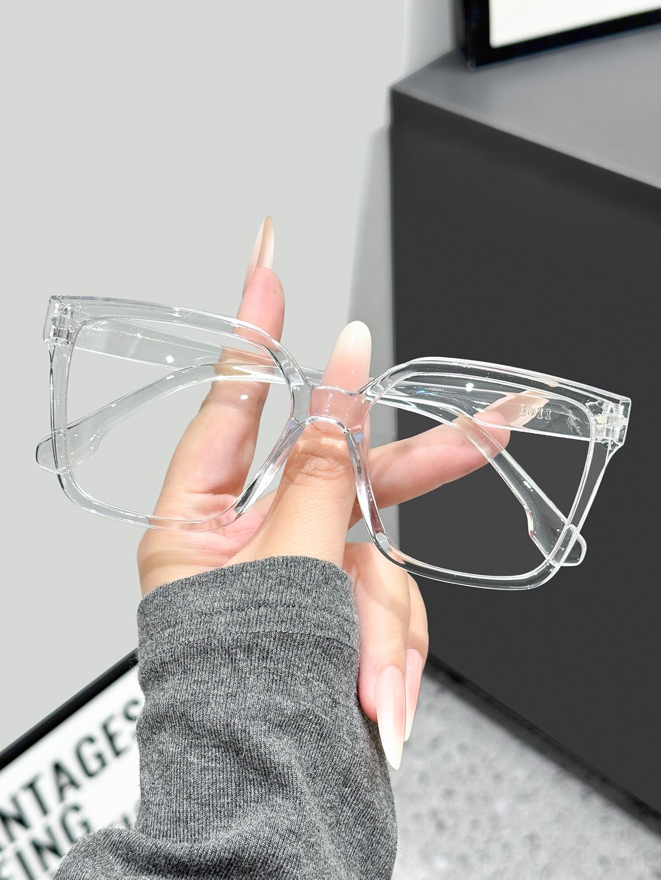 1Pc/2Pcs/3Pcs Simple and Stylish Square Frame Glasses with Transparent Lenses, Suitable for Everyday Photography Accessories
1Pc/2Pcs/3Pcs Simple and Stylish Square Frame Glasses with Transparent Lenses, Suitable for Everyday Photography Accessories