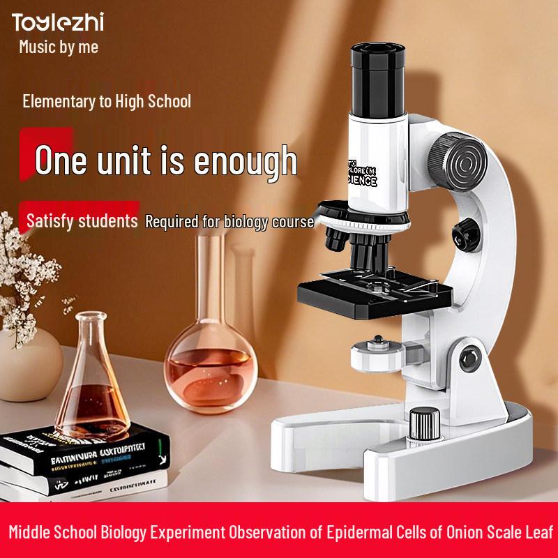High Definition Biological Microscope for Children Ages 6-12: Ideal for Teaching Cells, Bacteria, and Microorganisms in Primary and Middle Schools
High Definition Biological Microscope for Children Ages 6-12: Ideal for Teaching Cells, Bacteria, and Microorganisms in Primary and Middle Schools