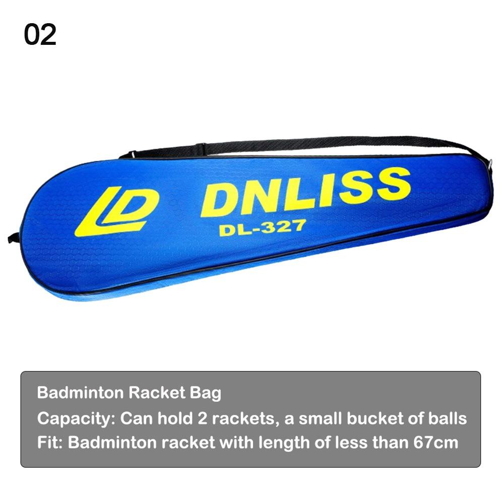 Thick Badminton Racket Cover Portable Tennis Storage Protective Pouch Racket Carrying Bag Sport 02
Thick Badminton Racket Cover Portable Tennis Storage Protective Pouch Racket Carrying Bag Sport 02