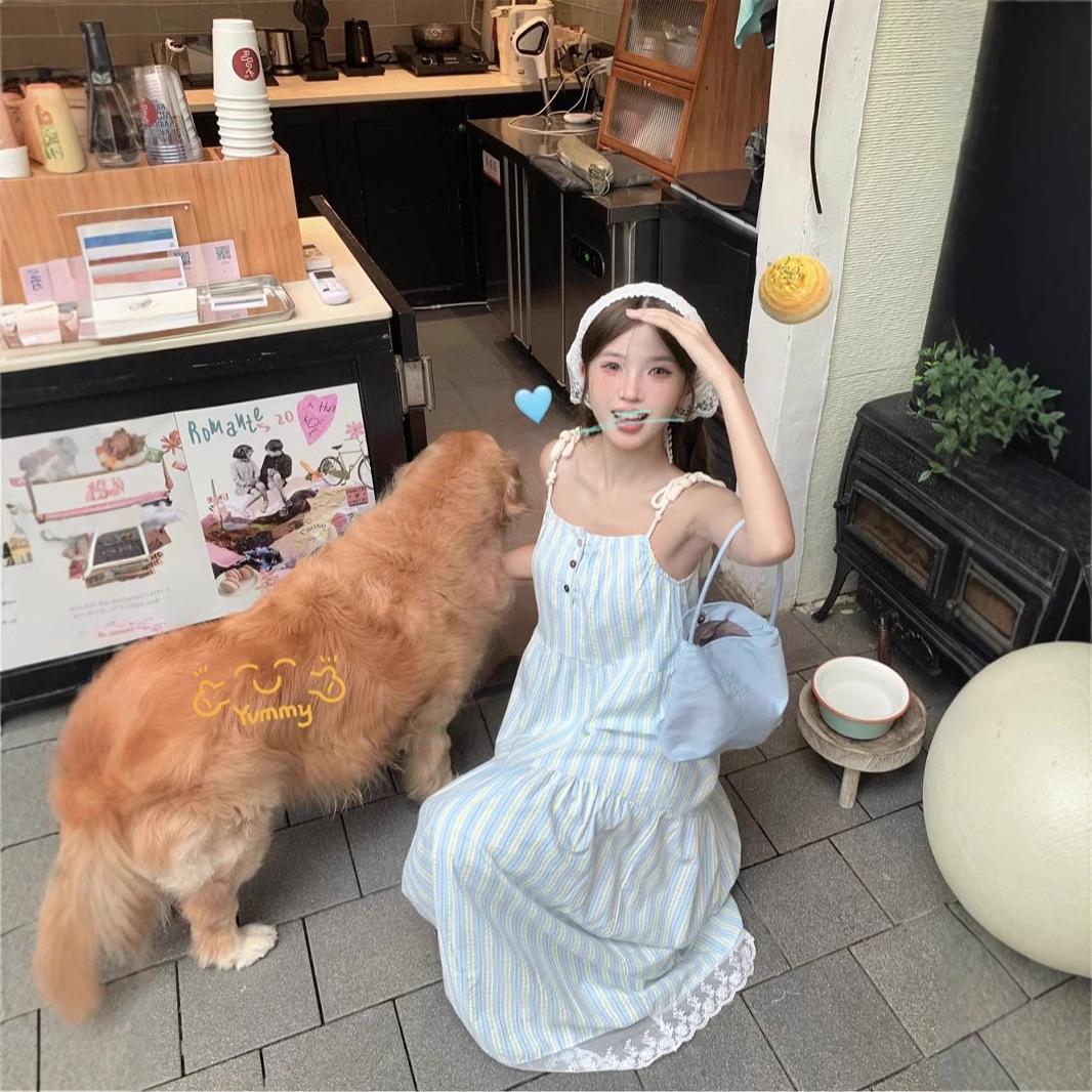 Women s Petite French Blue Striped Summer Suspender Dress for Seaside Vacations, 2025 Small
Women s Petite French Blue Striped Summer Suspender Dress for Seaside Vacations, 2025 Small