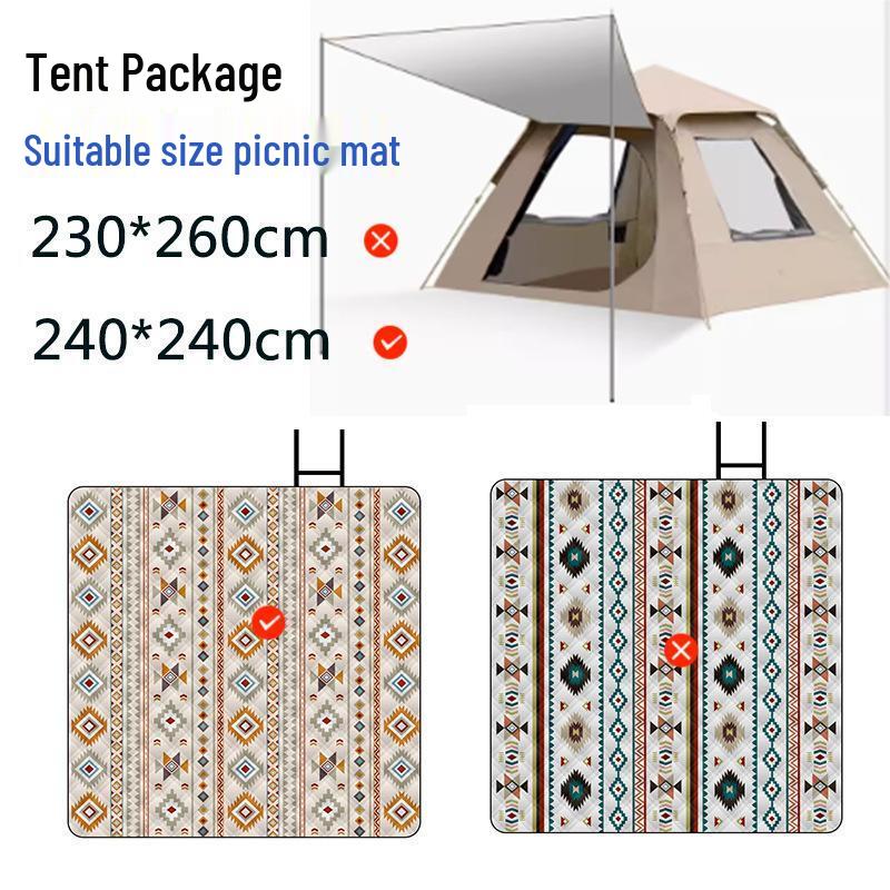 Ethnic Style Tent Picnic Mat 240*240cm
Ethnic Style Tent Picnic Mat 240*240cm