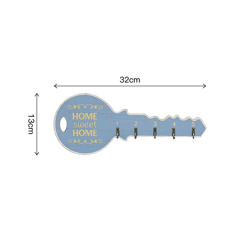 Держатель для ключей Функциональный Прочный Настенный держатель Популярная форма ключа Высокий спрос Настенная ключница Уникальный дизайн Настенный крючок Стильный