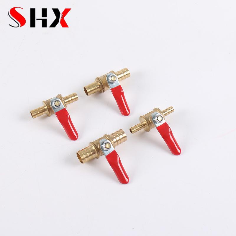 1/4 6mm 8mm 10mm12mm Ball Faucet Shutoff Ball Valve Hose Barb Inline Water Oil Air Gas Fuel Line Small Brass Ball Valve 6mm
1/4 6mm 8mm 10mm12mm Ball Faucet Shutoff Ball Valve Hose Barb Inline Water Oil Air Gas Fuel Line Small Brass Ball Valve 6mm
