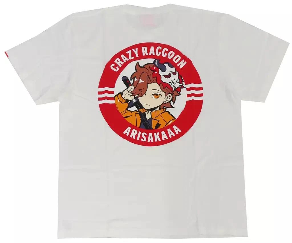Crazy Raccoon Streamer Fes Arisaka White Cotton T T-Shirt L Size 2022 M
Crazy Raccoon Streamer Fes Arisaka White Cotton T T-Shirt L Size 2022 M