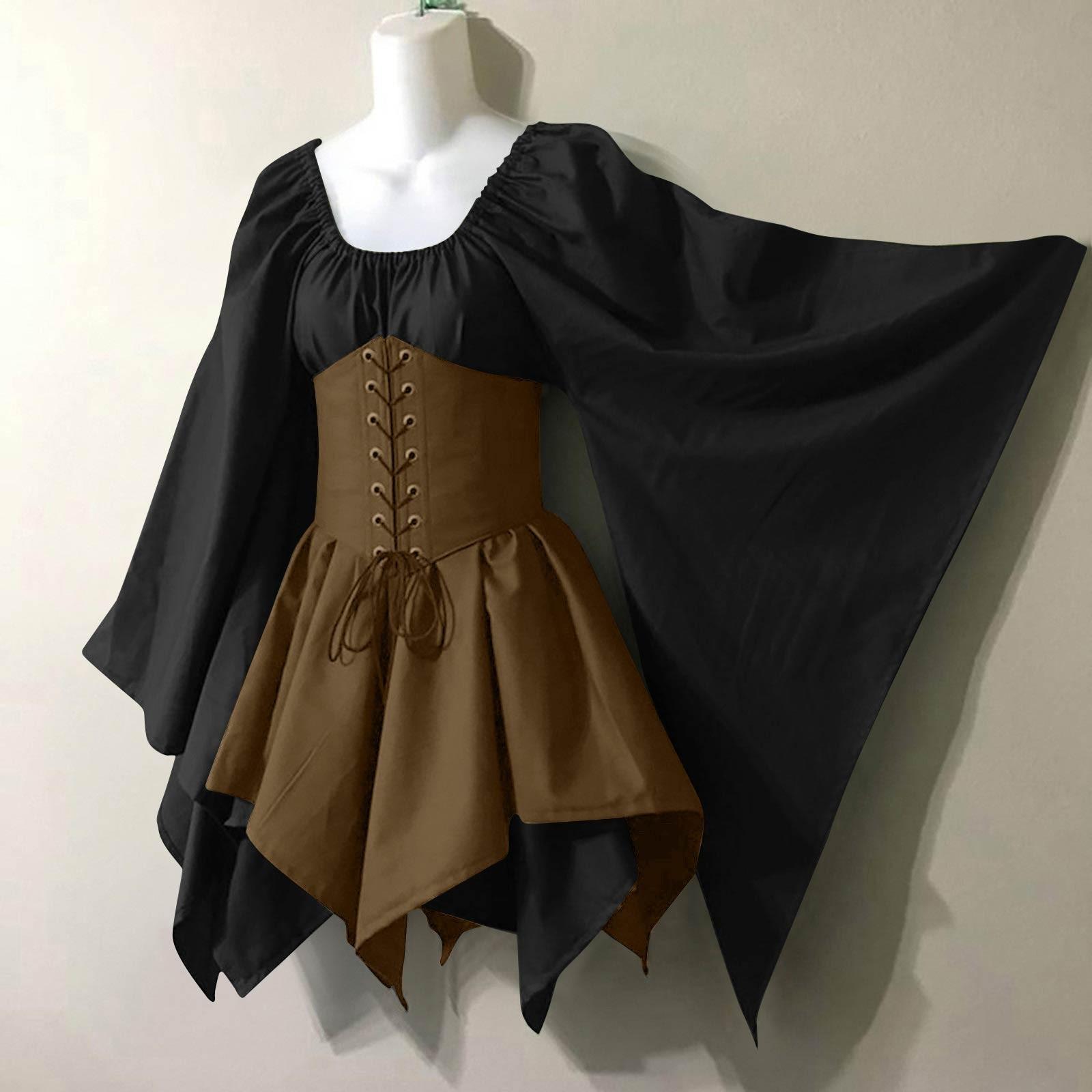 Жіноча модна старовинна сукня з довгим рукавом для косплею, вечірня вечірня вечірня офіційна сукня L чорний
Жіноча модна старовинна сукня з довгим рукавом для косплею, вечірня вечірня вечірня офіційна сукня L чорний