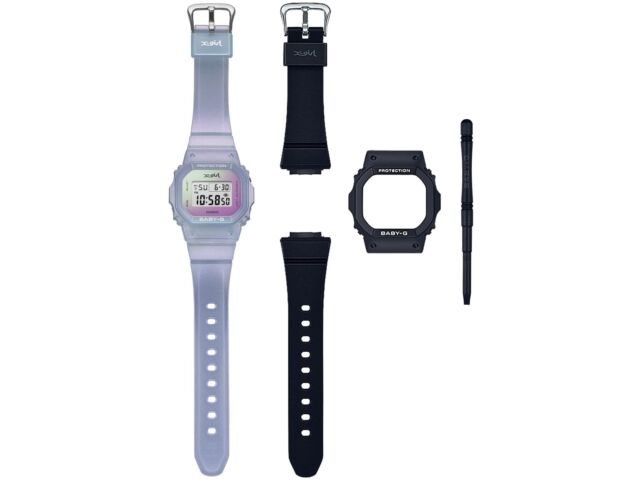 Casio BGD-565XG-2JR BABY-G X-girl модель для совместной работы с запасными частями НОВАЯ
Casio BGD-565XG-2JR BABY-G X-girl модель для совместной работы с запасными частями НОВАЯ