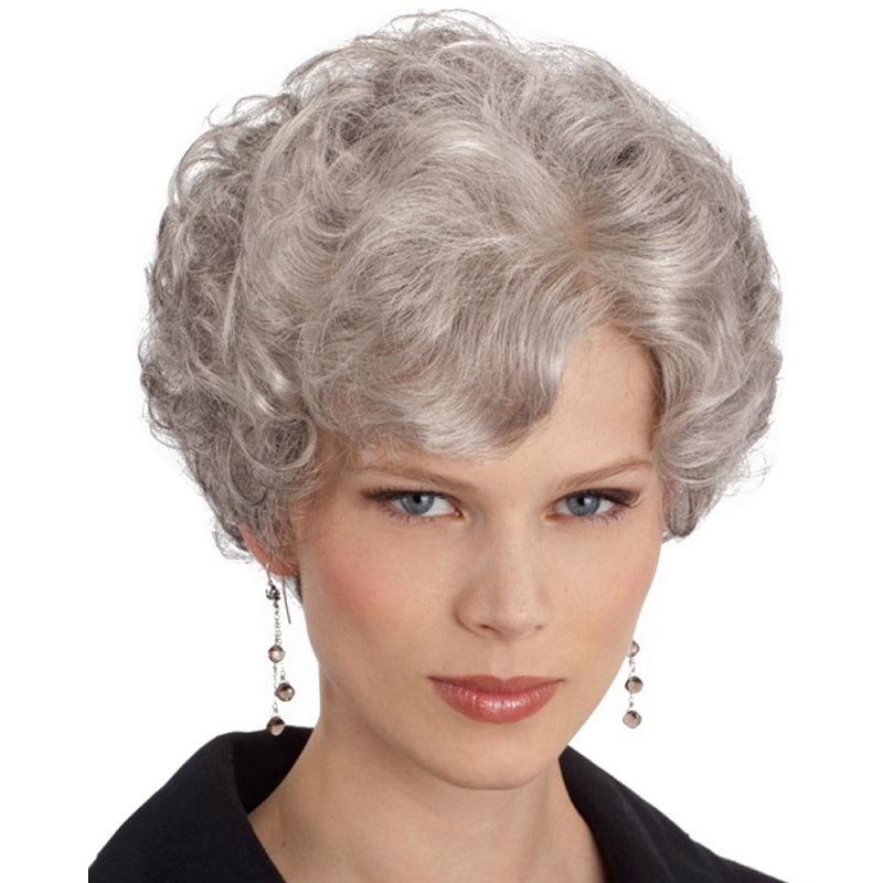 Synthetic Ombre Gray Curly Wig for Women Short Mommy Wigs Dorothy Golden Girls Wig Costume Grandmother 1pc
Synthetic Ombre Gray Curly Wig for Women Short Mommy Wigs Dorothy Golden Girls Wig Costume Grandmother 1pc