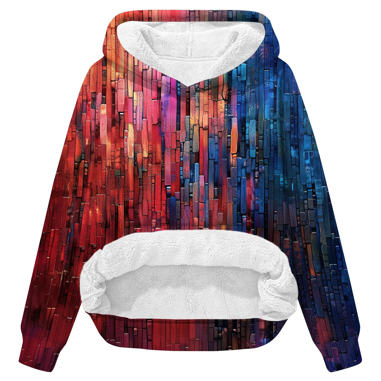 Женская зимняя повседневная модная толстовка с круглым вырезом и длинным рукавом из бархата с утолщенным капюшоном XXL
Женская зимняя повседневная модная толстовка с круглым вырезом и длинным рукавом из бархата с утолщенным капюшоном XXL