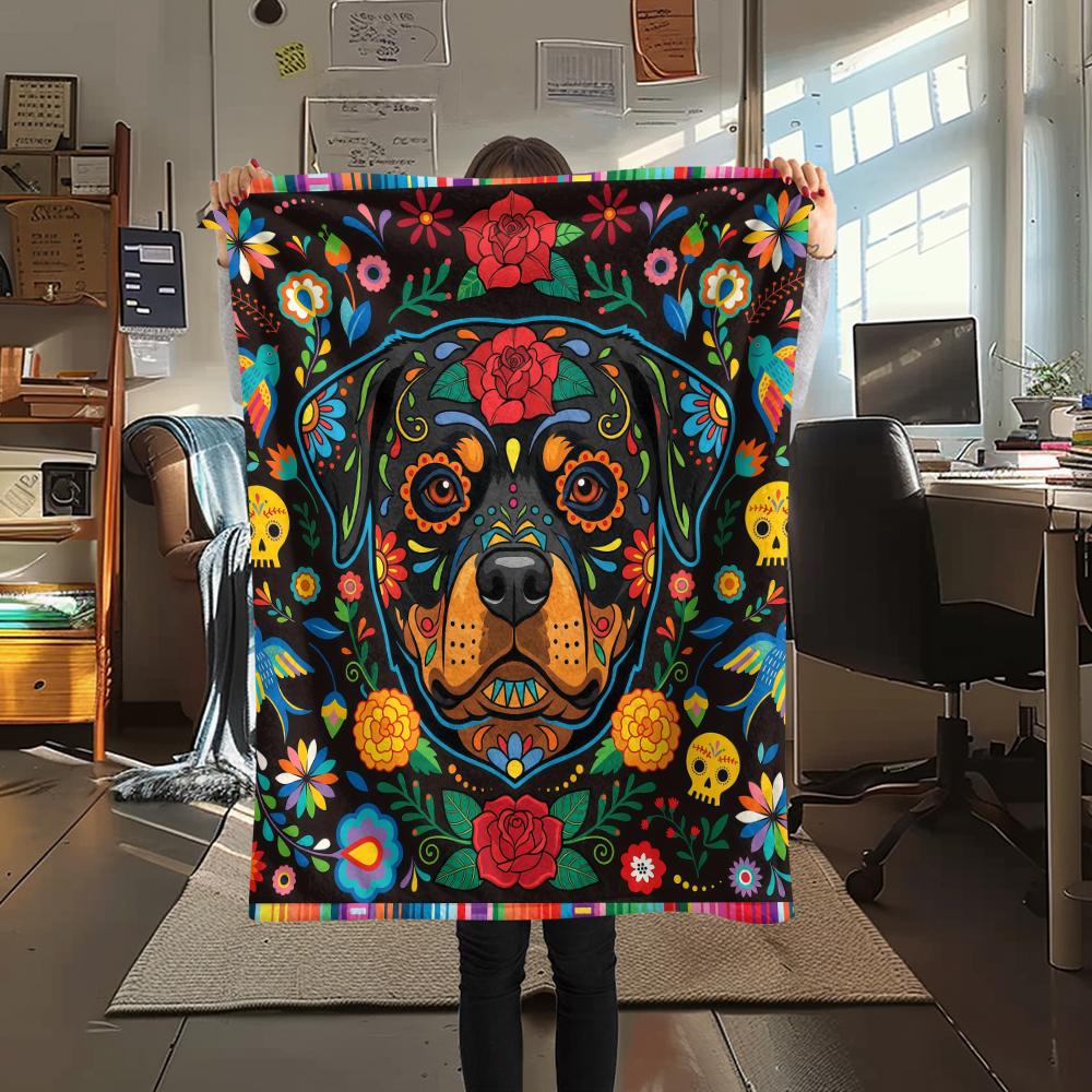 Day of the Dead Flower Animal Print Flannel Blanket,High quality Comfortable for All Seasons,Home Decor,Warmth and Comfort,Perfect for Christmas Gifts 80cm x 120cm
Day of the Dead Flower Animal Print Flannel Blanket,High quality Comfortable for All Seasons,Home Decor,Warmth and Comfort,Perfect for Christmas Gifts 80cm x 120cm