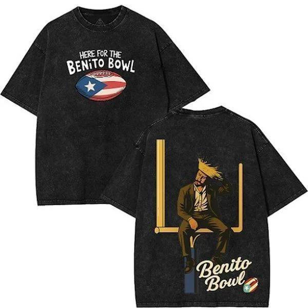 Rapper Bad Bunny Super Bowl Washed Vintage Cotton T-shirt Summer Men s Fashion Hip Hop Short Sleeve T-shirts Streetwear Unisex XXXXXL чорний
Rapper Bad Bunny Super Bowl Washed Vintage Cotton T-shirt Summer Men s Fashion Hip Hop Short Sleeve T-shirts Streetwear Unisex XXXXXL чорний