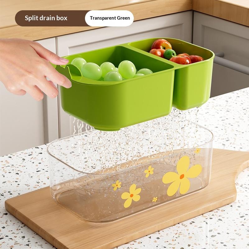 2in1 Drain Basket Grid Fruit Basket Telescopic Water Filter Thickened Vegetable Washing Basket with Lid Double-layer Fruit Plate
2in1 Drain Basket Grid Fruit Basket Telescopic Water Filter Thickened Vegetable Washing Basket with Lid Double-layer Fruit Plate
